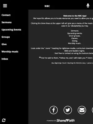 New Beginnings Church android App screenshot 3